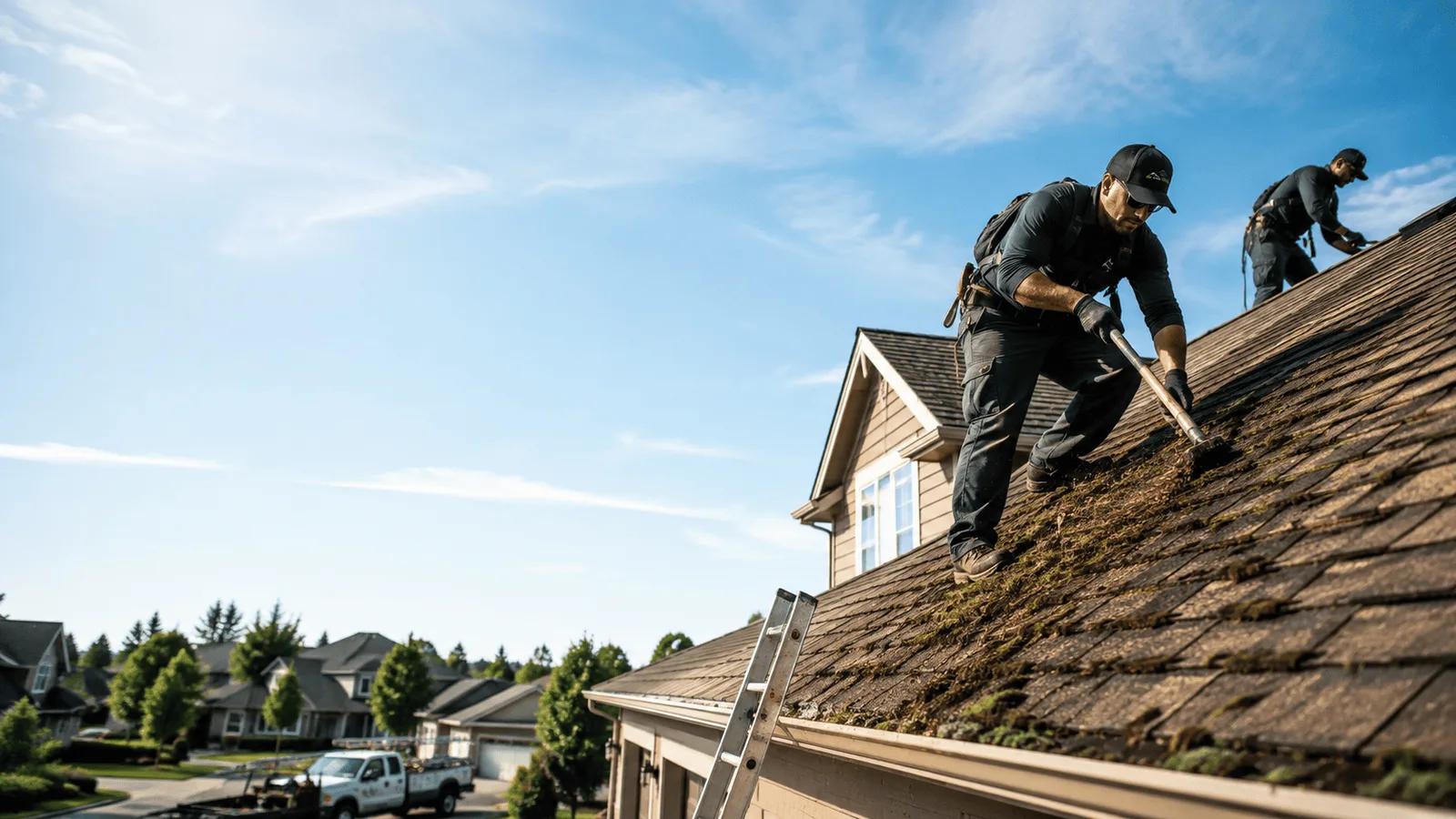 Roof Moss Removal in Anson, ME near me